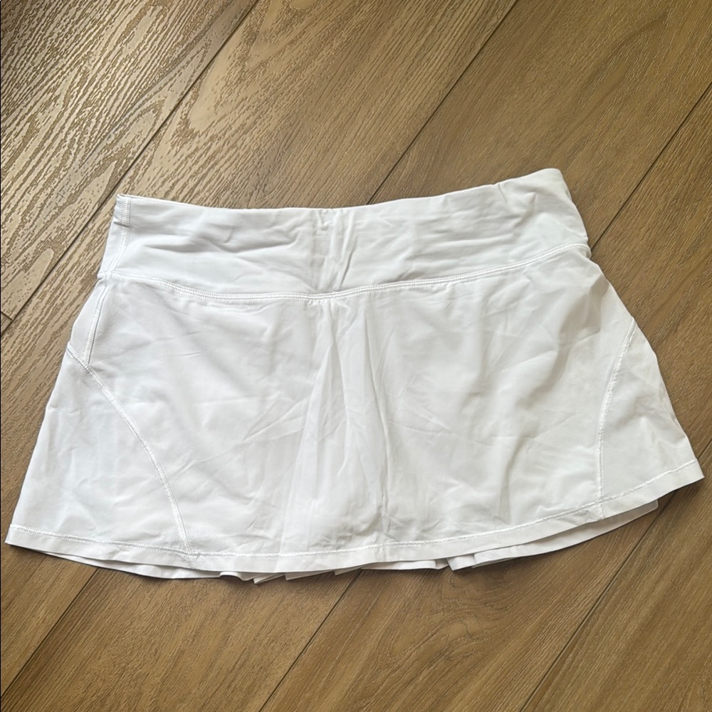 Lululemon Athletica White Athletic Skirt